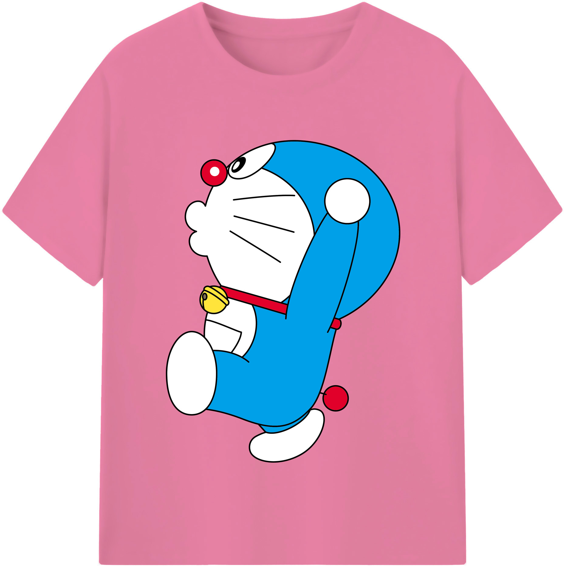 （画像用） ドラえもん Doraemon 綿100％半袖Tシャツ（フロントプリント）